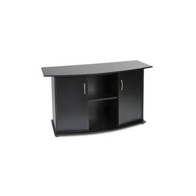 Підставка Природа ПО під акваріум збірна овальна з дверима чорна 120х40х70 см