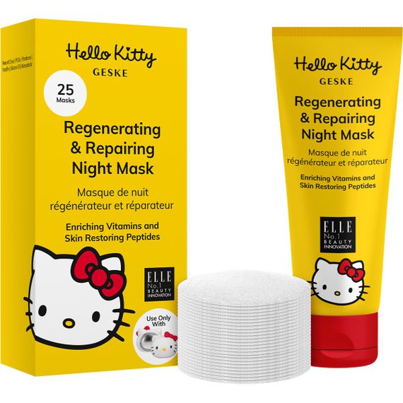 Регенеруюча та відновлювальна нічна маска GESKE Regenerating&Repairing Night Mask by Hello Kitty Head