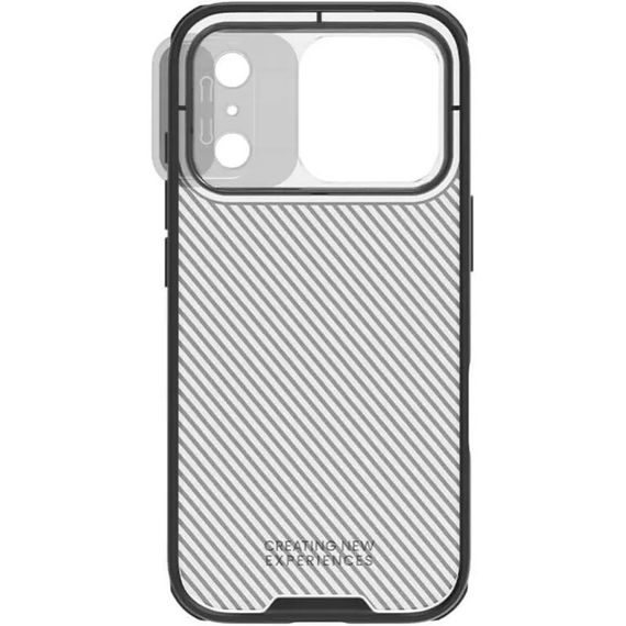 Карбонова накладка Nillkin CamShield Pro для Apple iPhone 17 Pro Max (6.9") Transparent black | Зображення 4