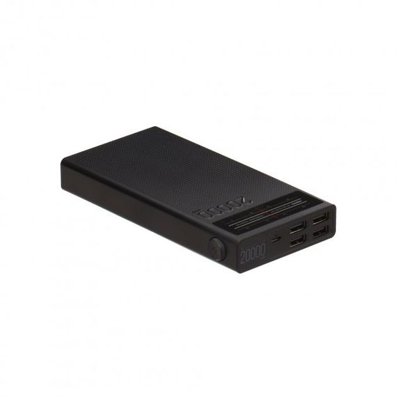 Павербанк зовнішній акумулятор XPRO RPP-102 20000 mAh з індикацією зарядки чорний (32607-01) | Зображення 2