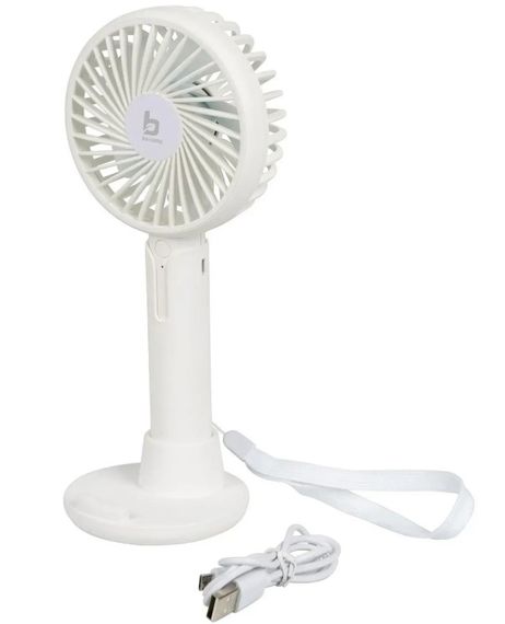 Вентилятор акумуляторний Bo-Camp Portable Fan With Holder White (8520952)