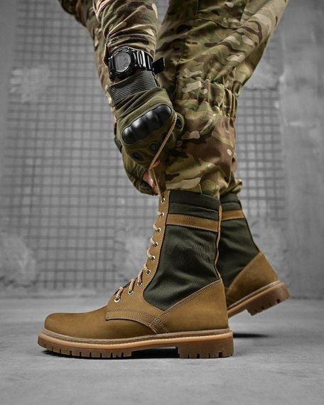 Літні тактичні черевики AGRIS кайот/ олива ДЛ6466