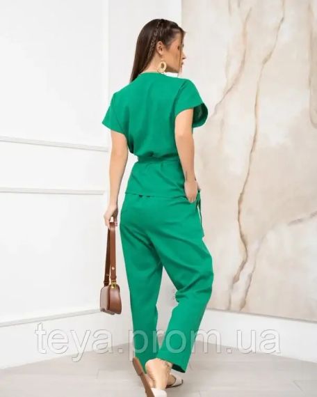 Костюм колір зелений розмір L FI_007815 | Зображення 2