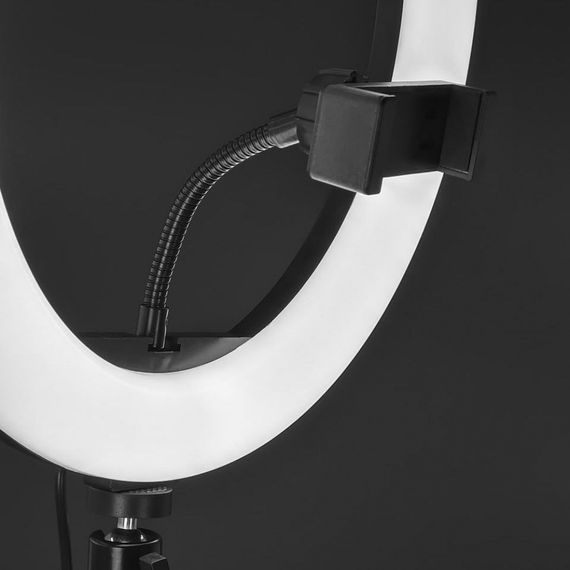 Кільцева світлодіодна LED лампа M20 8" 20cm | Зображення 6