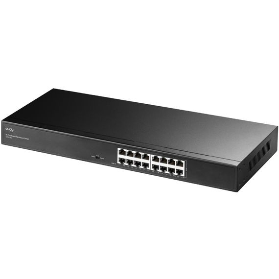 Комутатор Cudy GS1016L, 16 портовий Gigabit Metal Switch, 19" RM | Зображення 1