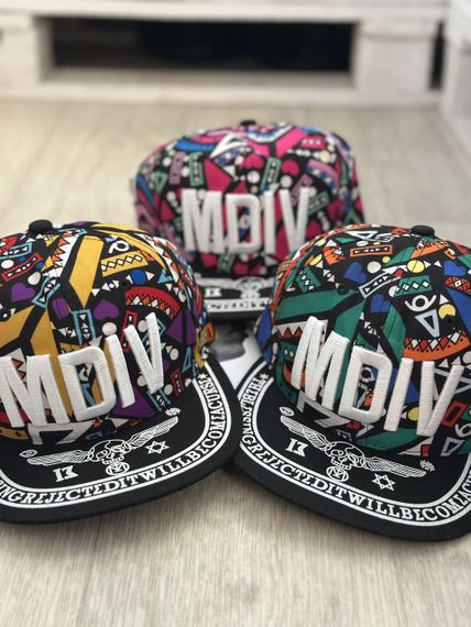Кепка снепбек (Snapback)  MDIV Желтый 56-61р  (2237) | Зображення 4