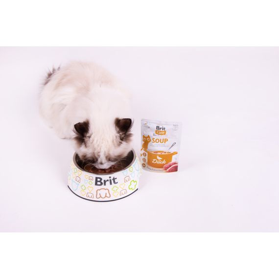 НАБІР Корм вологий Brit Care Soup Duck д/котів суп качка 75 г 15 шт | Зображення 5