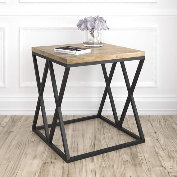 Подстолье каркас для журнального стола из металла 550×550mm, H=550mm | Зображення 2