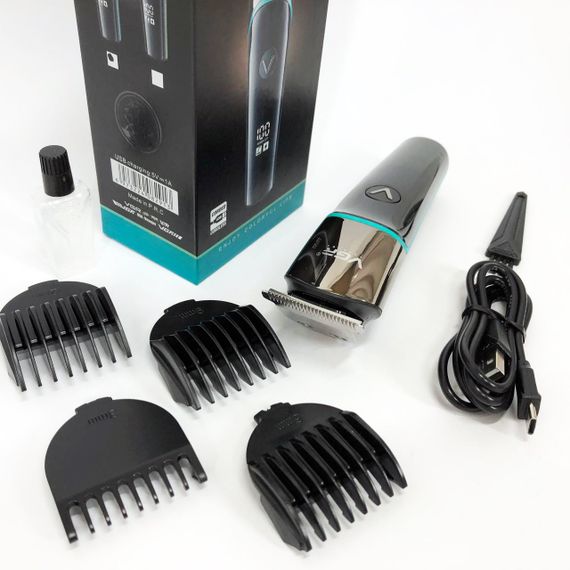 Електромашинка для волосся VGR V-291, Машинка для підстригання Машинка стрижки з безліччю насадок IB-84 | Зображення 1