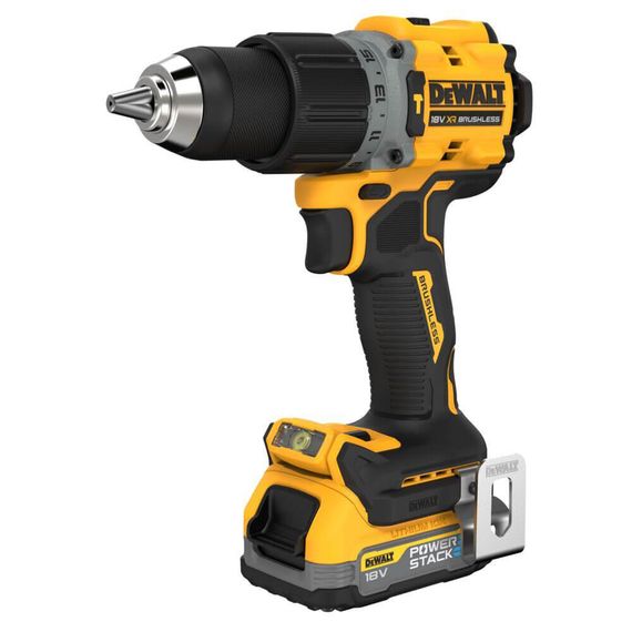 Дрель-шуруповёрт аккумуляторная бесщёточная ударная 90 Нм DeWALT DCD805E1T | Зображення 1
