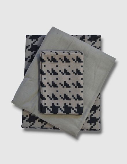 Комплект постельного белья First Choice Flanel 200×220 см Sadora Antrasite | Зображення 2