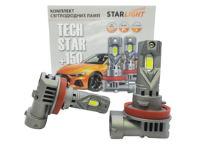 Комплект світлодіодних ламп StarLight TechStar +150% H11(H8/H9/H16) 5500K 12V