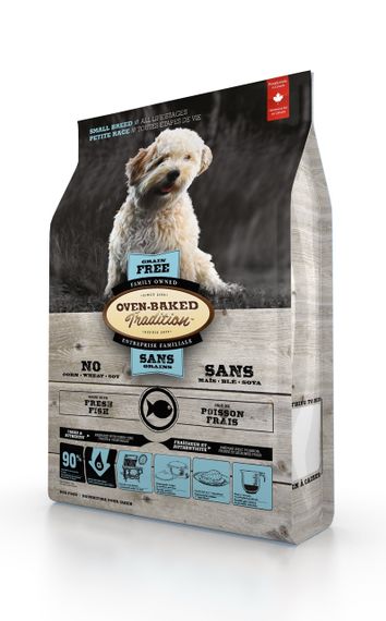 Корм Oven-Baked Tradition Dog Small Breed Fish Grain Free сухий з рибою для собак дрібних порід 5.67 кг