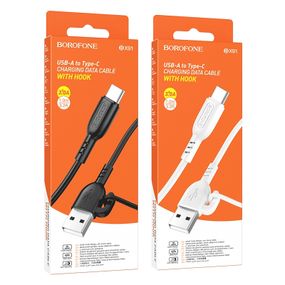 Кабель для зарядки телефона. USB Borofone BX91 Type-C 3A