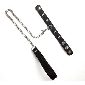 Кольцо с поводком Art of Sex Penis Ring Черный