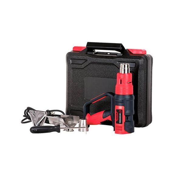 Фен технічний 2000 Вт, 50-600°C, кейс, аксесуари INTERTOOL WT-1030 | Зображення 5