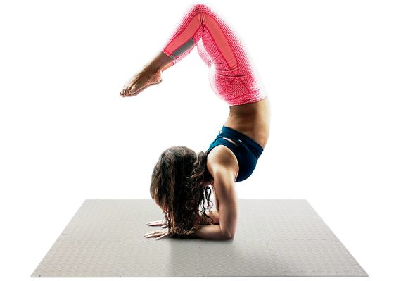 Мат-пазл EasyFit SwallowTail EVA 120х120х1 см татами ластівчин хвіст Сірий (EF-1950-GY) | Зображення 2