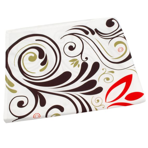 Скатертина Home Line 66166 Україна 150x200  Бавовна Білий, Чорний