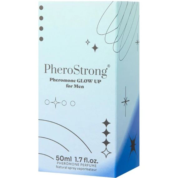 Парфуми з феромонами для чоловіків PheroStrong Glow up, 50 мл Sex Aura | Зображення 1