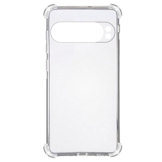 TPU чохол GETMAN Ease logo посилені кути Full Camera для Google Pixel 9 Pro XL Безбарвний (прозорий) | Зображення 1