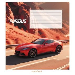 Зошит загальний "В пустелі" 060-590423K-5 в клітинку, 60 аркушів