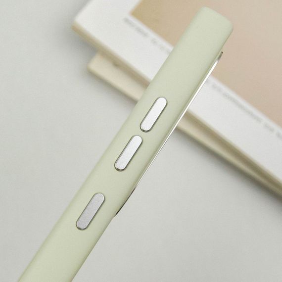 TPU чохол Bonbon Metal Style with MagSafe для Samsung Galaxy S24 Ultra Білий / White | Зображення 4