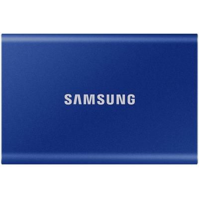 Портативный SSD 500GB USB 3.2 Gen 2 Samsung T7 Indigo Blue (MU-PC500H/WW)