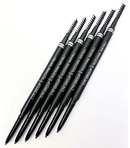 Олівець для брів пудровий механічний CTR Powder Eyebrow pencil Granite | Зображення 1