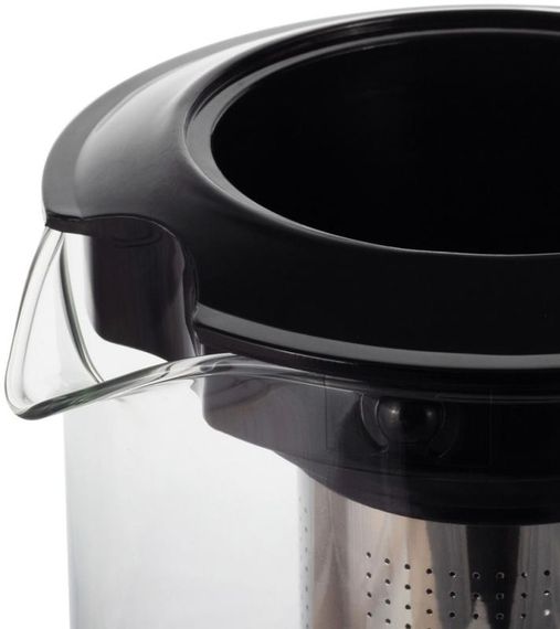 Чайник скляний заварювальний Ofenbach 1500мл зі знімним ситечком (0615l) | Зображення 3