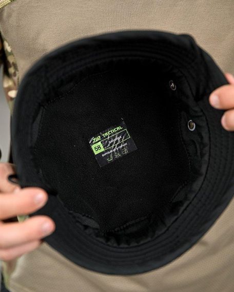 Тактична панама софтшел чорна   ПП8008 | Зображення 3