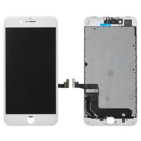 Дисплей iPhone 8 Plus (LG) з сенсором та рамкою White (Original) уцінка