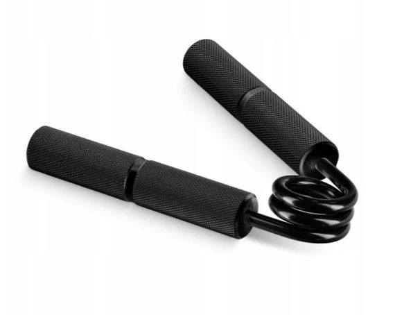 Еспандер-ножиці алюмінієвий PowerPlay 4322 (68 кг) Hand Grip Чорний (PP_4322_68kg_Black) | Зображення 2