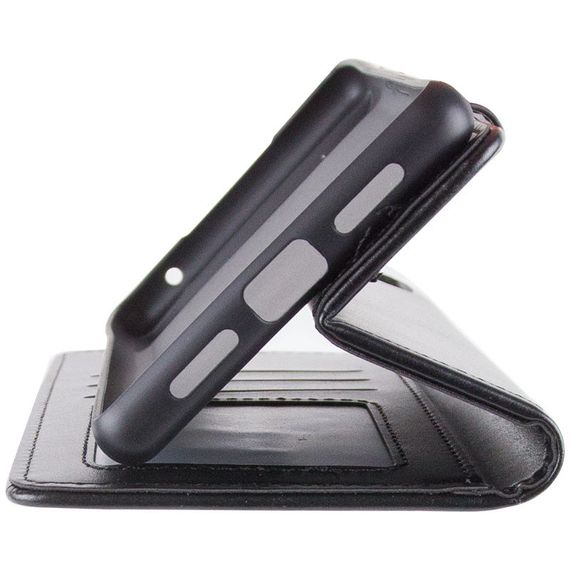 Шкіряний чохол-книжка GETMAN Gallant (PU) для Google Pixel 6a Чорний | Зображення 5