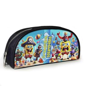 Пенал шкільний Губка Боб 23х10х8 см з принтом для хлопчика (3781)