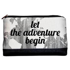 Косметичка дорожня жіноча Lovely Let the adventure begin 26x15x8 см