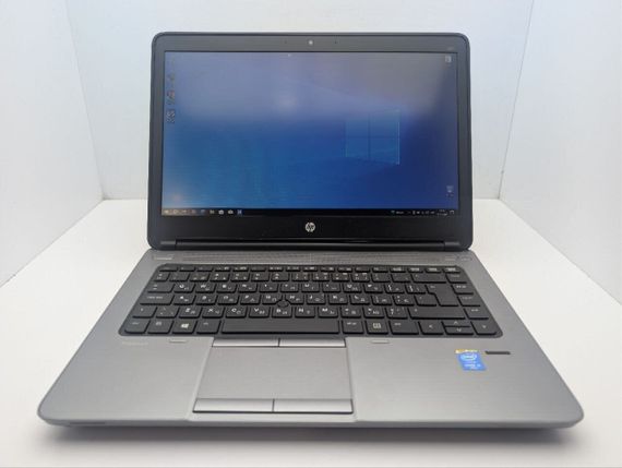 Ноутбук HP ProBook 640 G1 / 14" (1600x900) TN / Intel Core i5-4300M (2 (4) ядра по 2.6 - 3.3 GHz) / 8 GB DDR3 / 120 GB SSD / Intel HD Graphics 4600 / WebCam / DVD-ROM б/в | Зображення 1