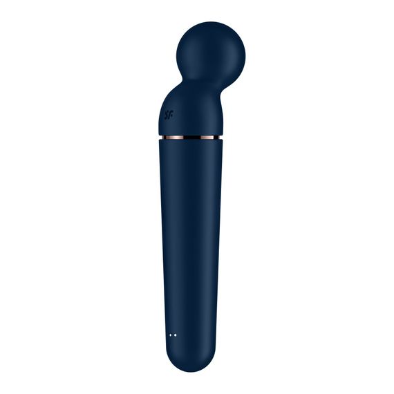 Вібромасажер Satisfyer Planet Wand-er Blue/Rosegold, дуже потужний, бездротовий | Зображення 3