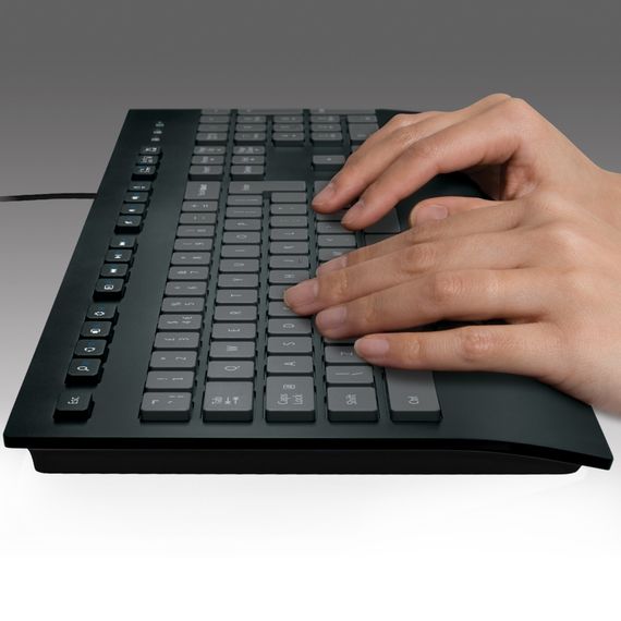 Клавіатура Logitech K280e for Business USB UA Black (920-005217) | Зображення 1