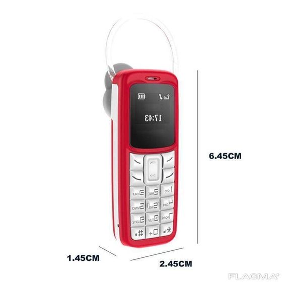 Мини Мобильный Телефон Gtstar BM30 Red (Красный) | Зображення 2