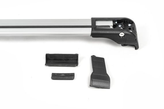 Перемички на інтегровані рейлінги під ключ Wingbar V2 (2 шт) Сірий для Hyundai Tucson TL 2016-2021рр | Зображення 4