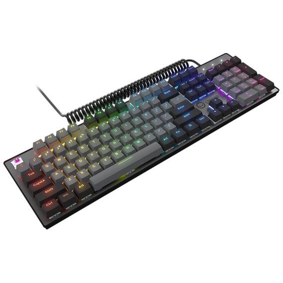 Клавіатура Lorgar Azar 514 RGB USB UA Black (LRG-GK514B-UA) | Зображення 1