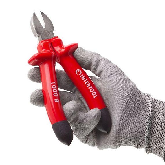 Бокорізи 190 мм, Cr-V, діелектричні INTERTOOL NT-0323 | Зображення 4