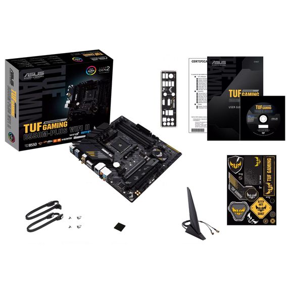 Материнська плата ASUS TUF GAMING B550M-PLUS WIFI II | Зображення 5
