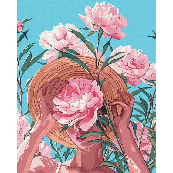 Картина по номерам "Цветочное настроение" BS54088, 40x50 см