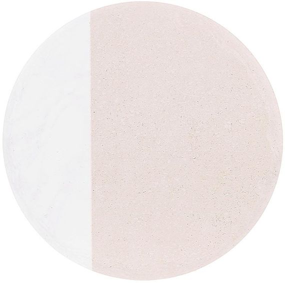 Підставка під гаряче керамічна "Beige Marble" Ø16см на пробковій основі