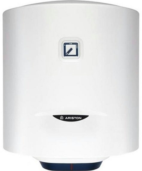 Водонагрівач Ariston BLU1 R 50 V 1,8K PL EU 50 л, 1.8 кВт, "мокрий" ТЕН, вертикальний, циліндричний, білий (3201942)