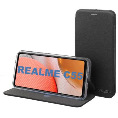 Чехол для мобильного телефона BeCover Exclusive Realme C55 Black (710291) | Зображення 4