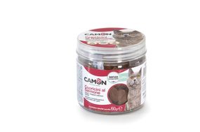 Ласощі для котів Camon Смаколик з лосося у формі серця 60г