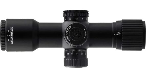 Приціл оптичний Discovery Optics HT 6x24 AOE сітка HMD з підсвічуванням. Кільця на Weaver/Picatinny | Зображення 3