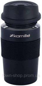 Термокружка Kamille Felice 480мл с TPR вставкой KM-2049A